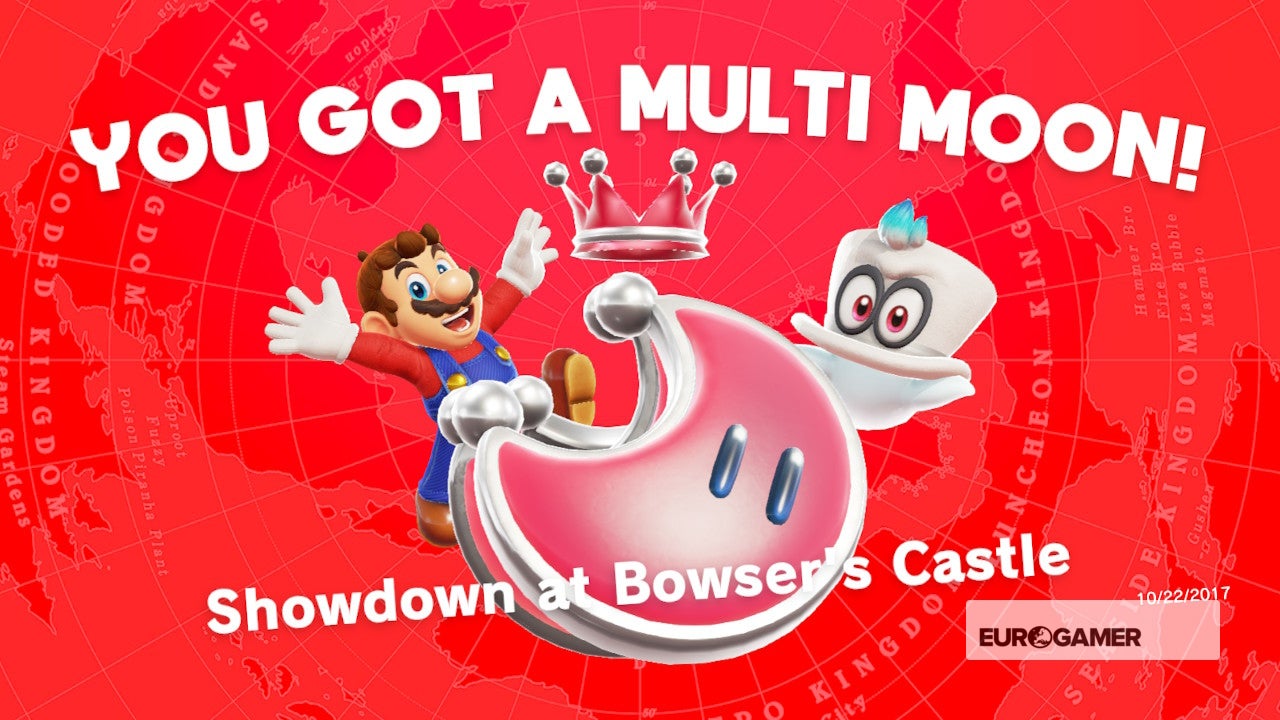 Super Mario Odyssey Showdown at Bowser's Castle and how to beat the