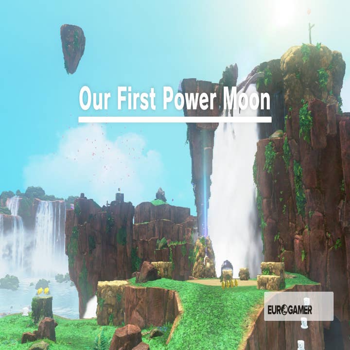 Cascade Kingdom - Fossil Falls - Super Mario Odyssey Walkthrough - Neoseeker
