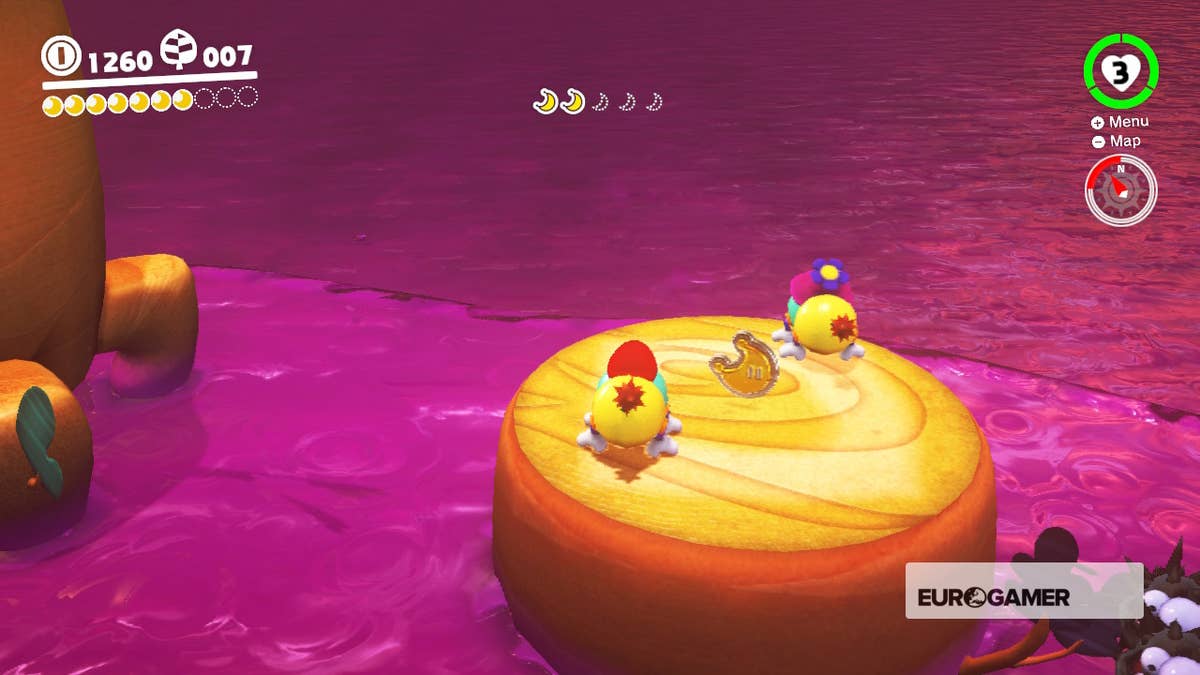 Super Mario Odyssey - How to escape Forgotten Isle and chase the  hat-stealing bird
