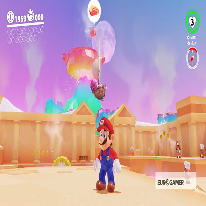 Super Mario Odyssey - Luncheon Kingdom Walkthrough [HD 1080P/60FPS