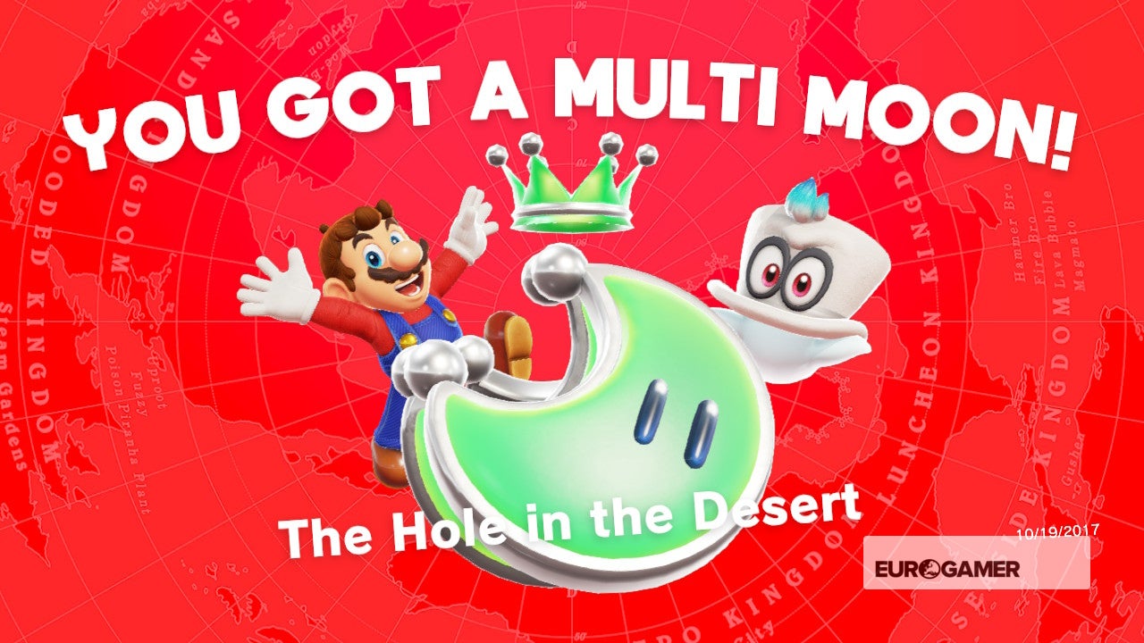 Super Mario Odyssey Deepest Underground and how to beat Knucklotec