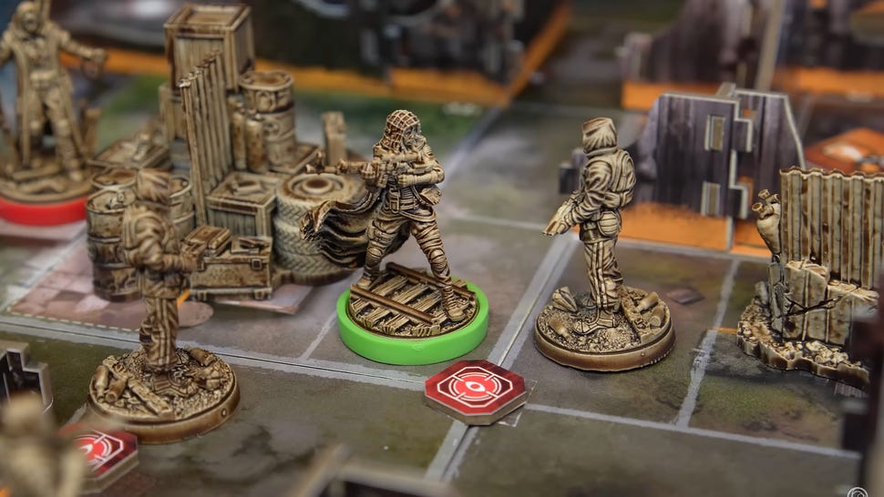 screenshot from Gamefound crowdfunding campaign for S.T.A.L.K.E.R. The Board Game