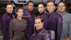 The crew of Star Trek: Enterprise.