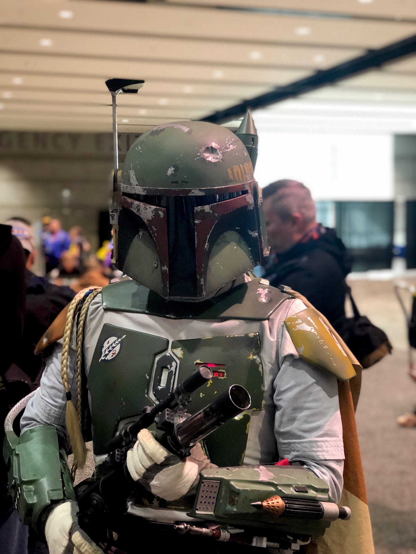 Boba fett cosplay shop costume