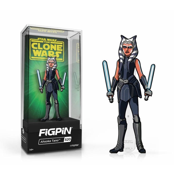 Star-Wars-Clone-Wars Ahsoka-Tano-FiGPiN-Classic-Enamel-Pin