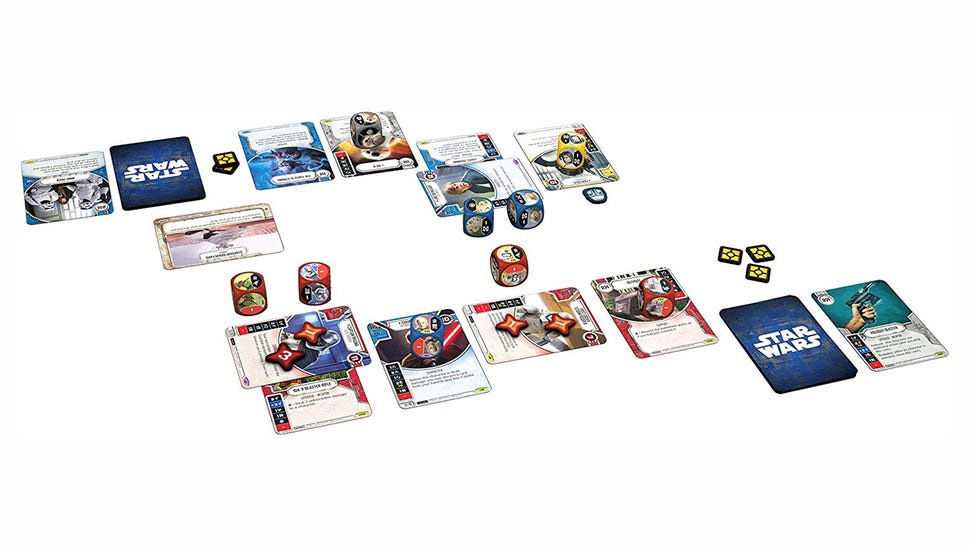 Star Wars: Destiny trading card game Kylo Ren Starter Set cards