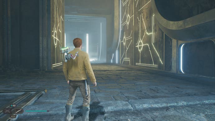 Star Wars Jedi Survivor Mind Chamber walkthrough 9 star wars jedi survivor mind chamber high space with data disk