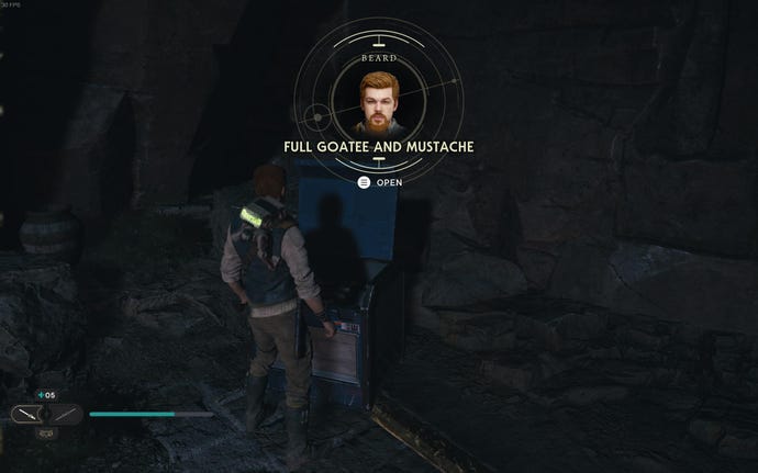Cal opens a chest on Koboh in Jedi: Survivor and obtains a unique cosmetic.