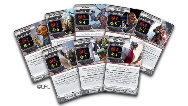 Star Wars: Outer Rim - Unfinished Business cards