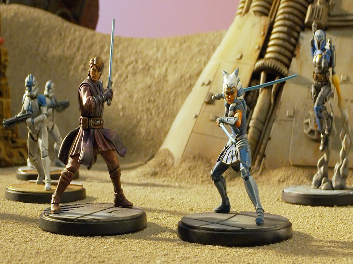 Star Wars is getting a new miniatures game next year, inspired by Clone Wars  and '80s cartoons