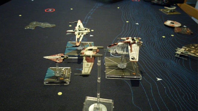Star Wars: X-Wing Miniatures Game gameplay