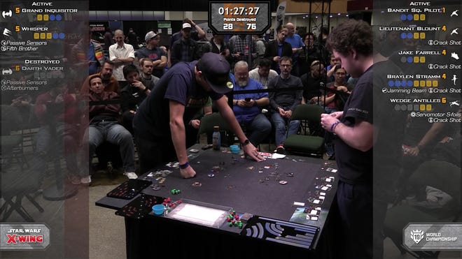 Star Wars: X-Wing Miniatures Game World Championships Final 2019