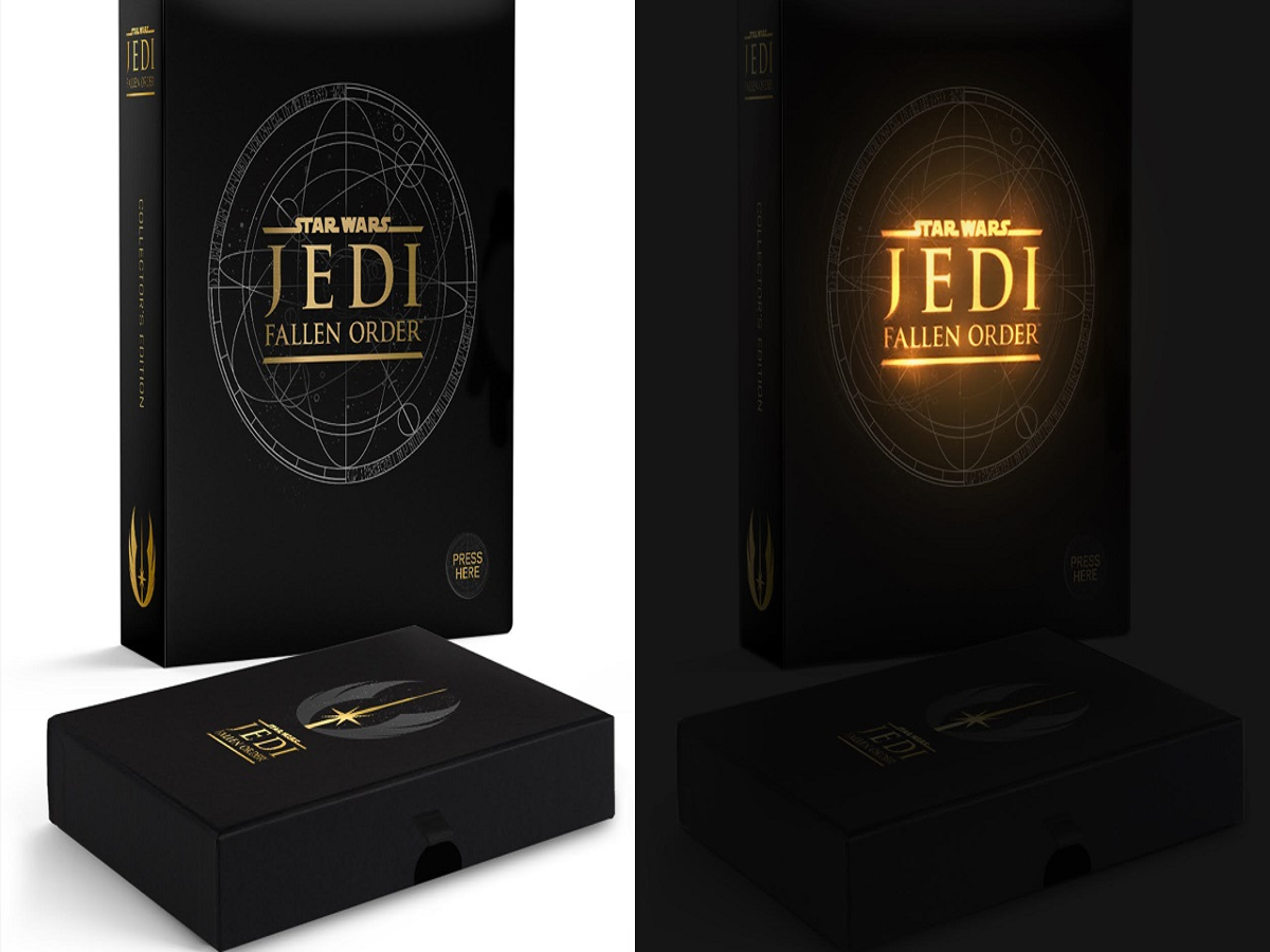 Star Wars Jedi: Fallen Order Collector's Edition leans towards the