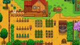 Stardew Valley farm with various crops