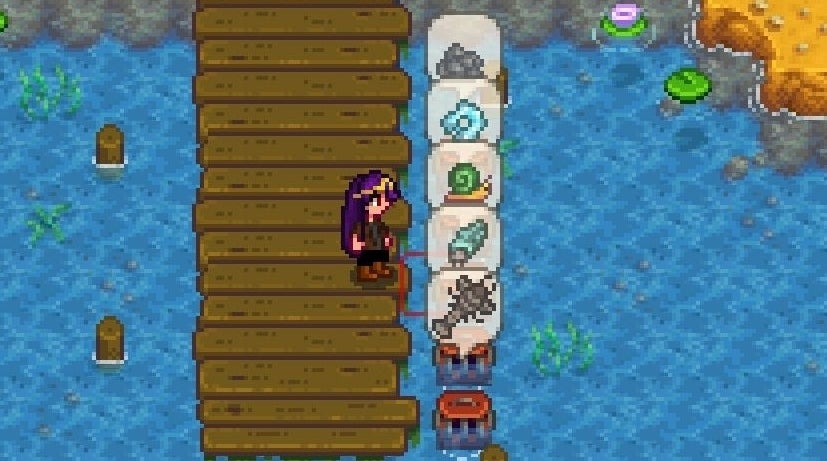 Stardew Valley Crab Pots and crab pot products explained