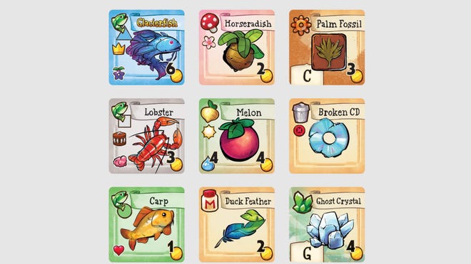 Stardew Valley: The Board Game cards