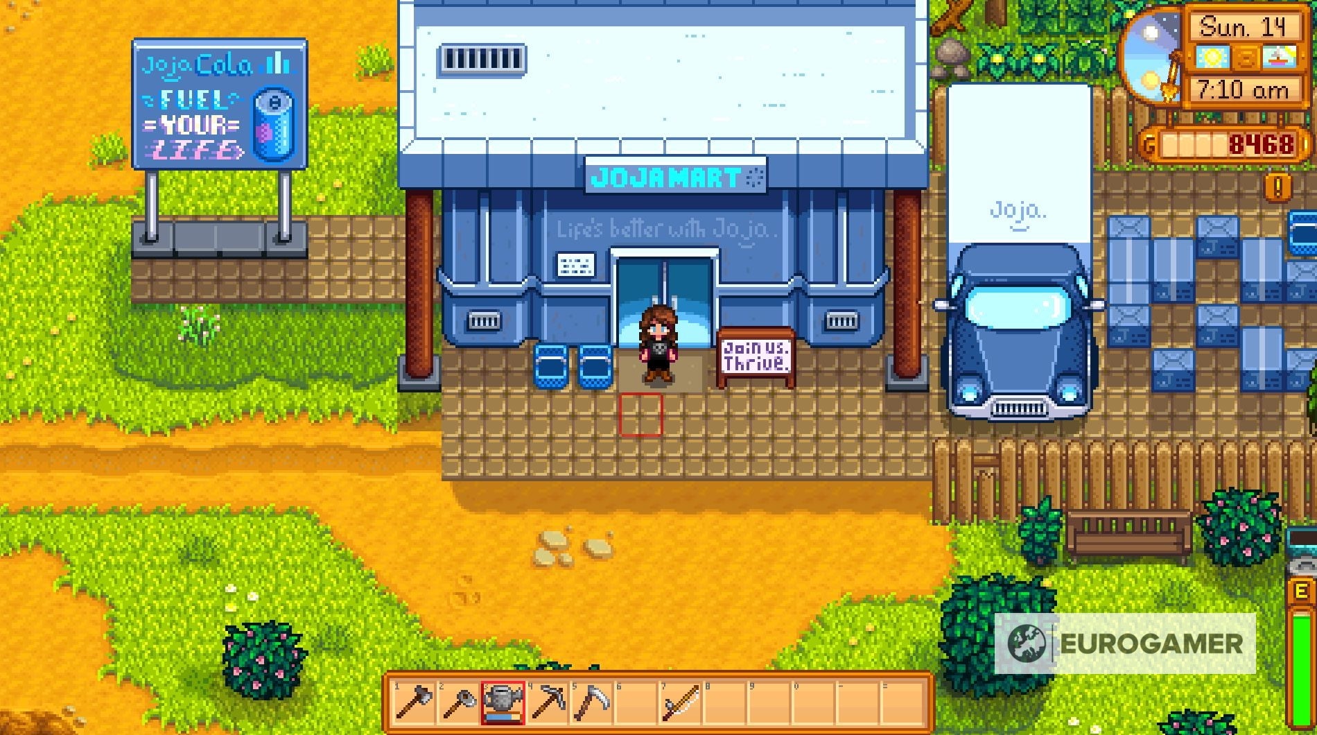 Stardew Valley JojaMart Membership route and Development Projects