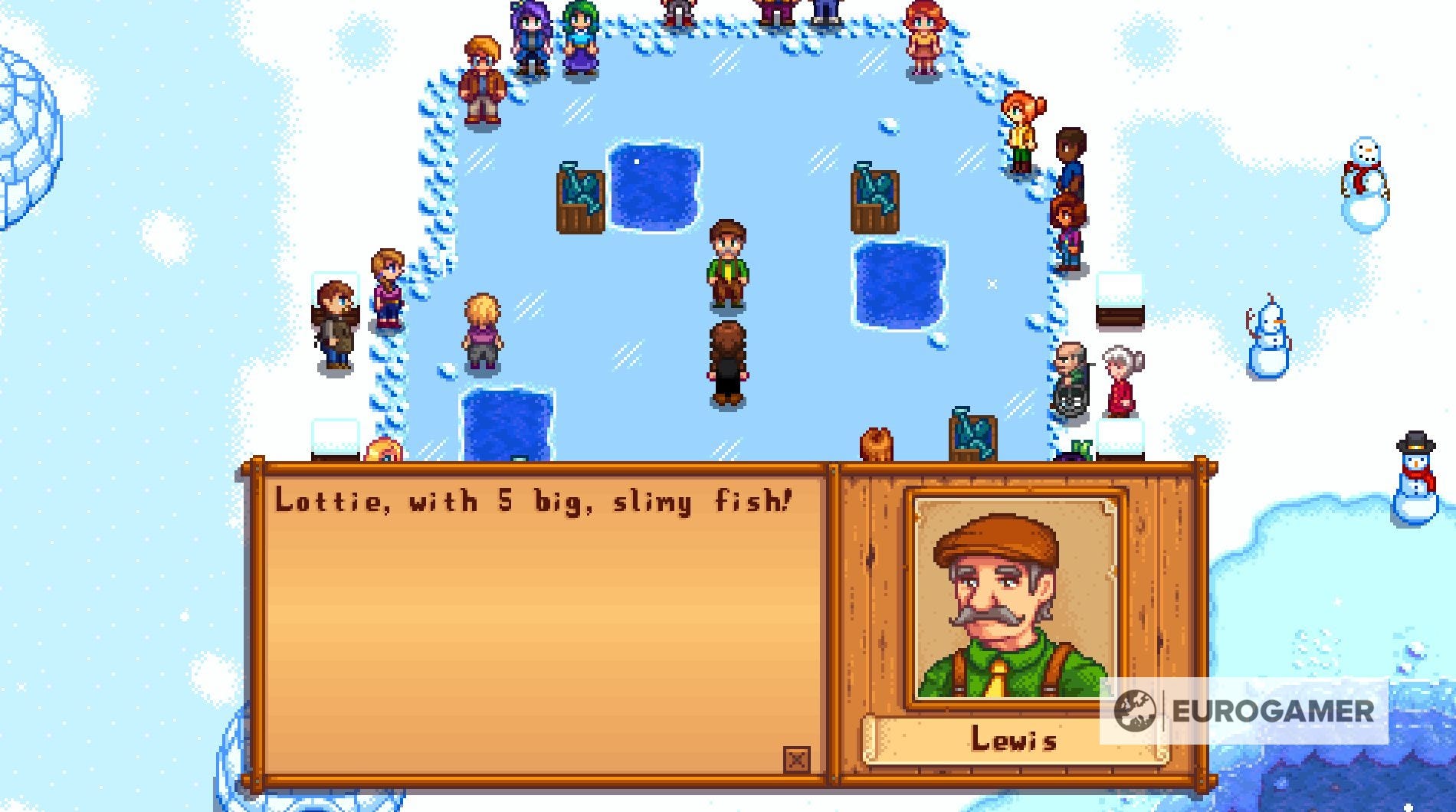 Stardew Valley Festival of Ice and competition tips explained