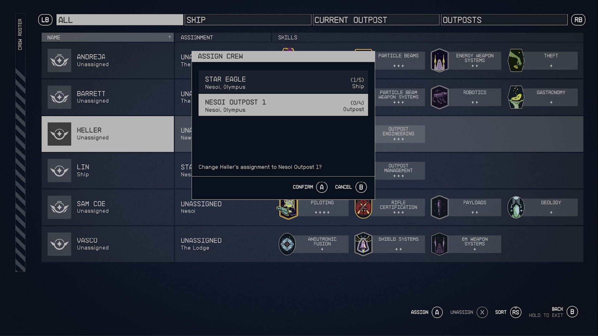 Starfield Help Menu How to build an Outpost in Starfield | Eurogamer.net