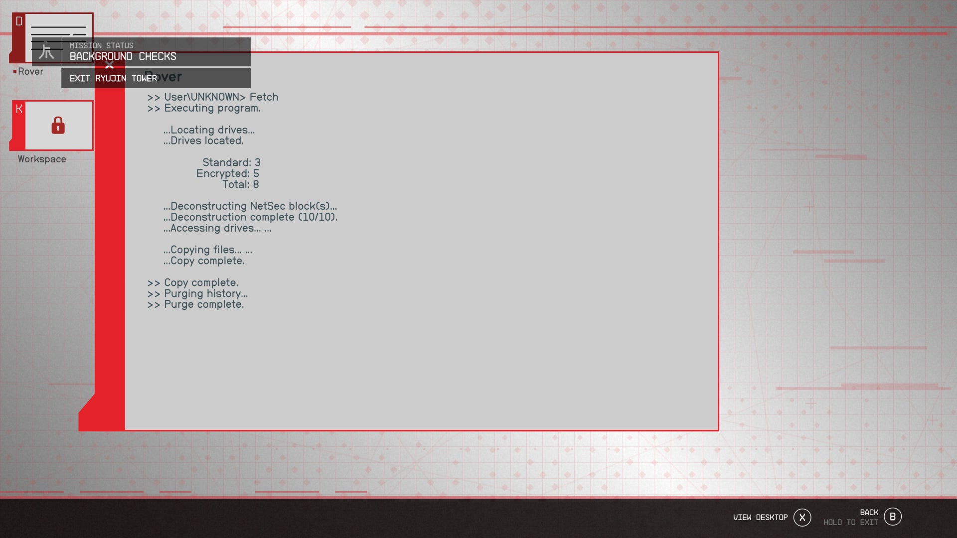 Starfield Background Checks Walkthrough: Find the mole | Rock Paper Shotgun