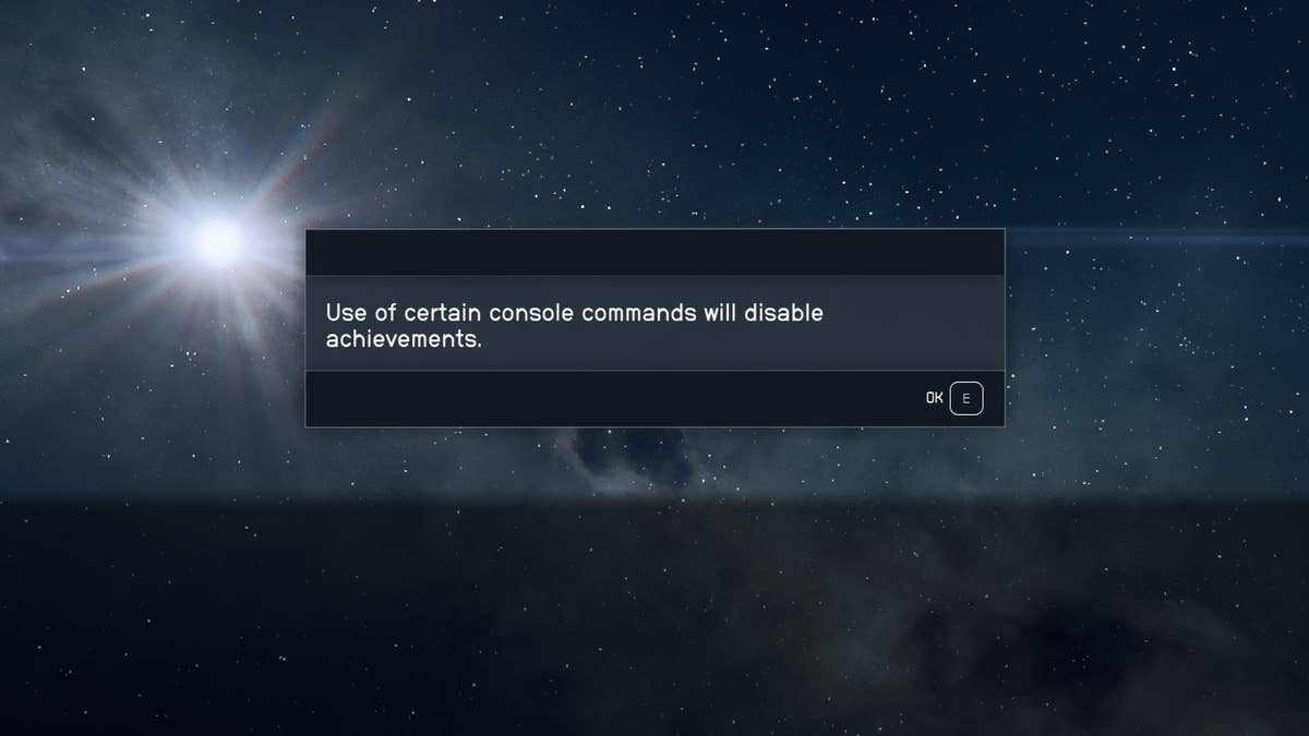 Starfield: Every PC Cheat Code (& How to Use Them)