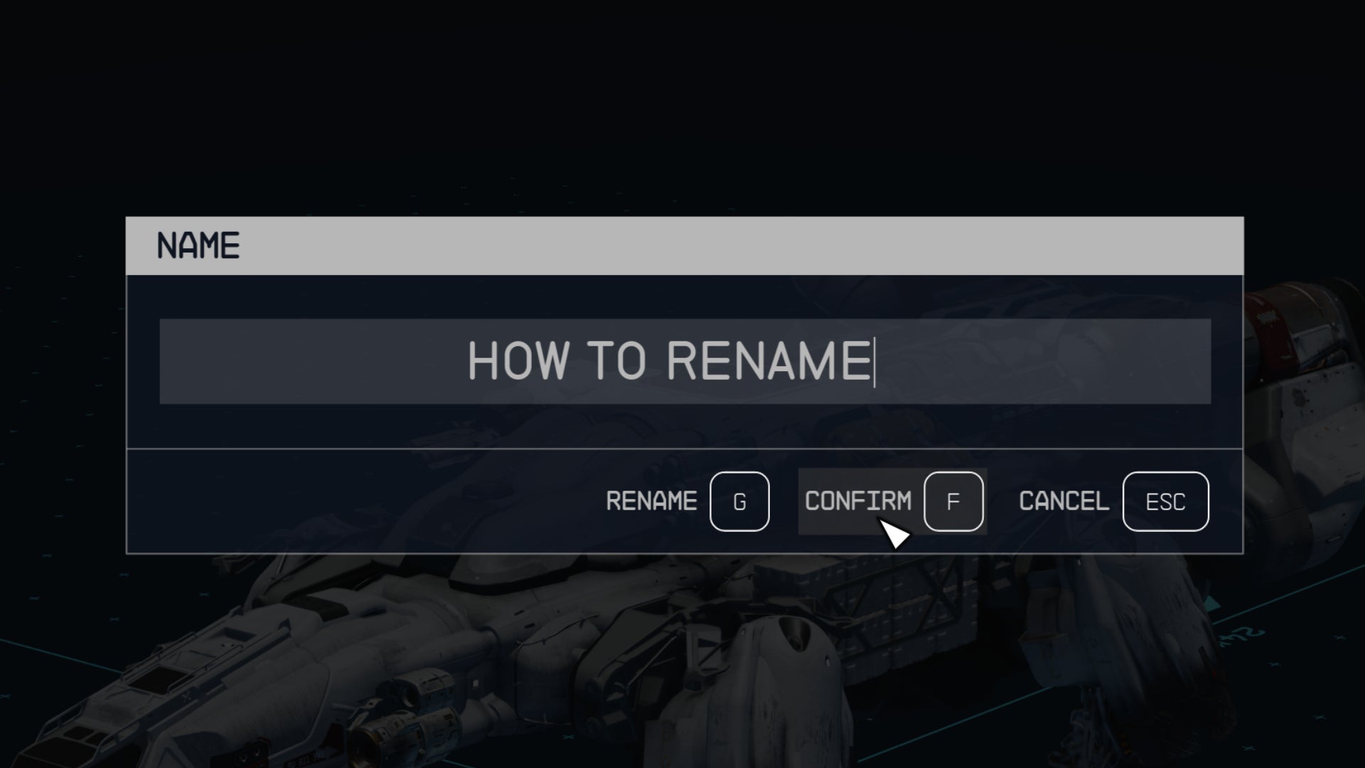 How to rename your ship in Starfield - Vimarsana News