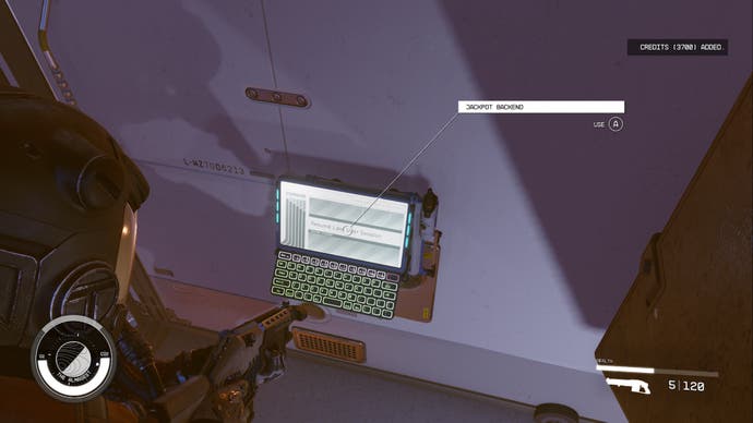 Starfield der Almagest, der Jackpot -Backend -Computer