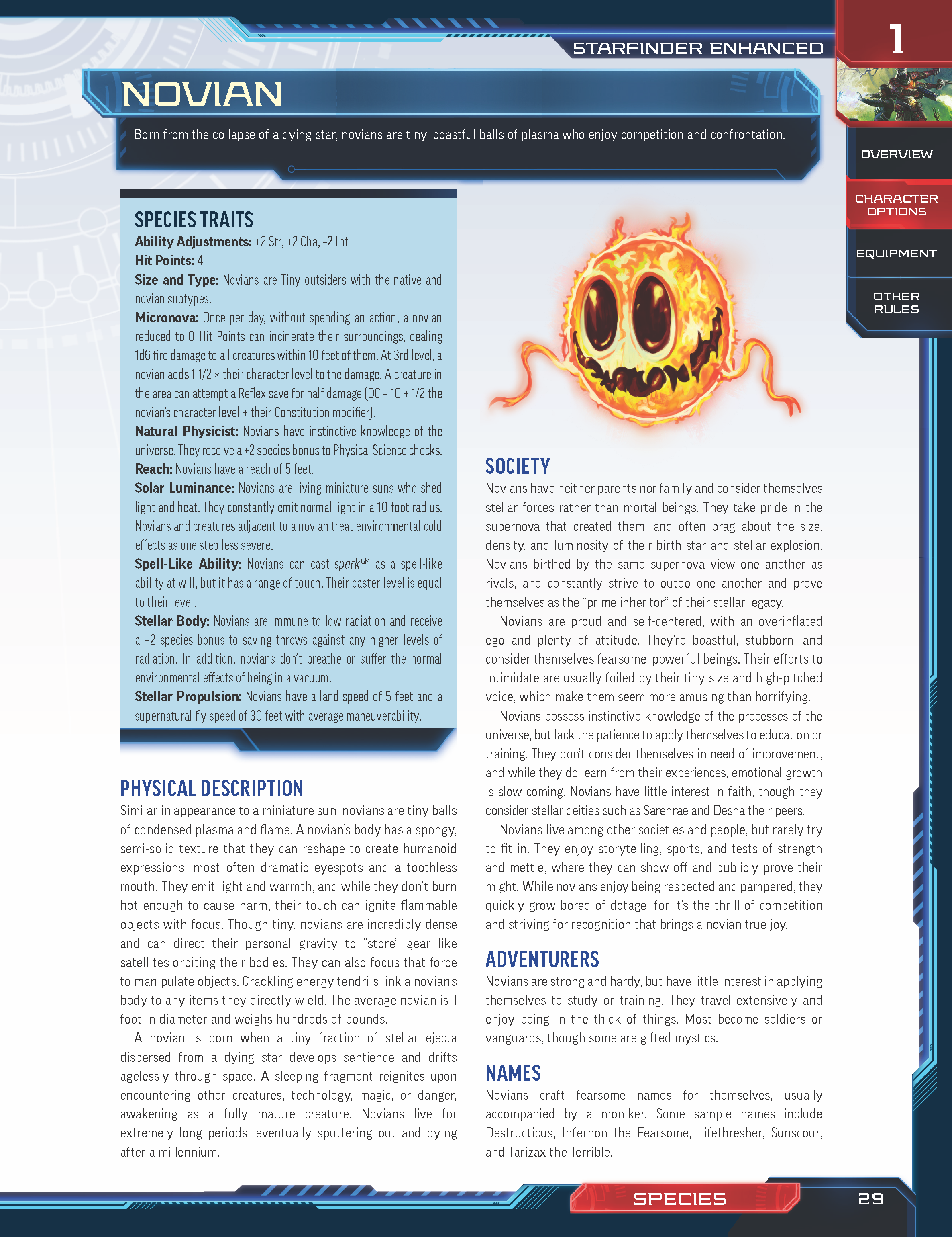 Starfinder Enhanced’s new species will let you play as an ewoklike rodent, AI hologram or tiny