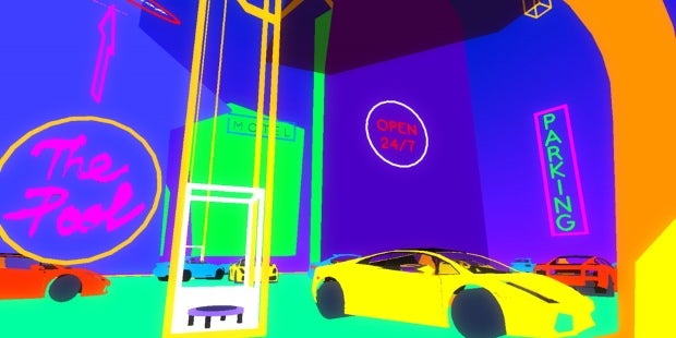 Image for Explore Static Lagoon's Surrealist World With One Button