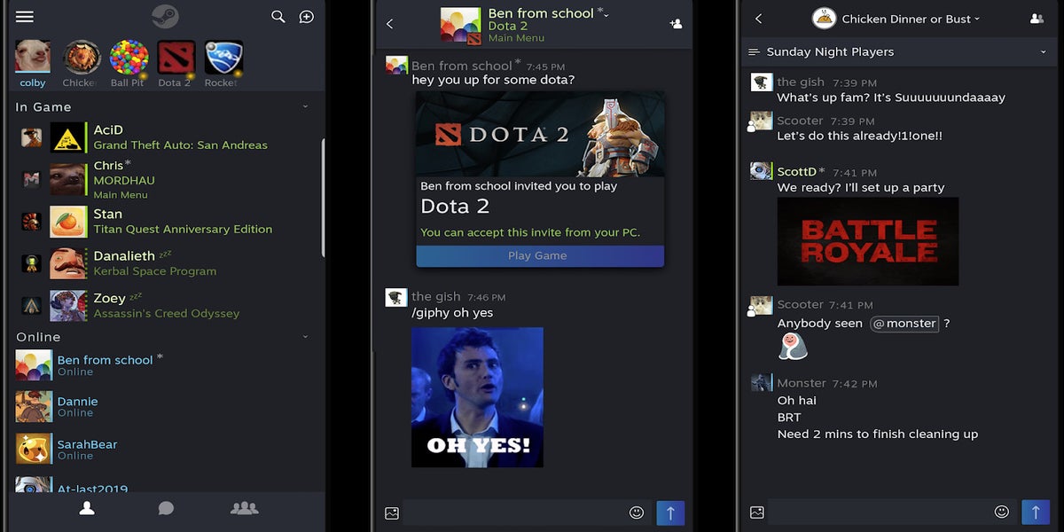 Steam Chat – Apps no Google Play