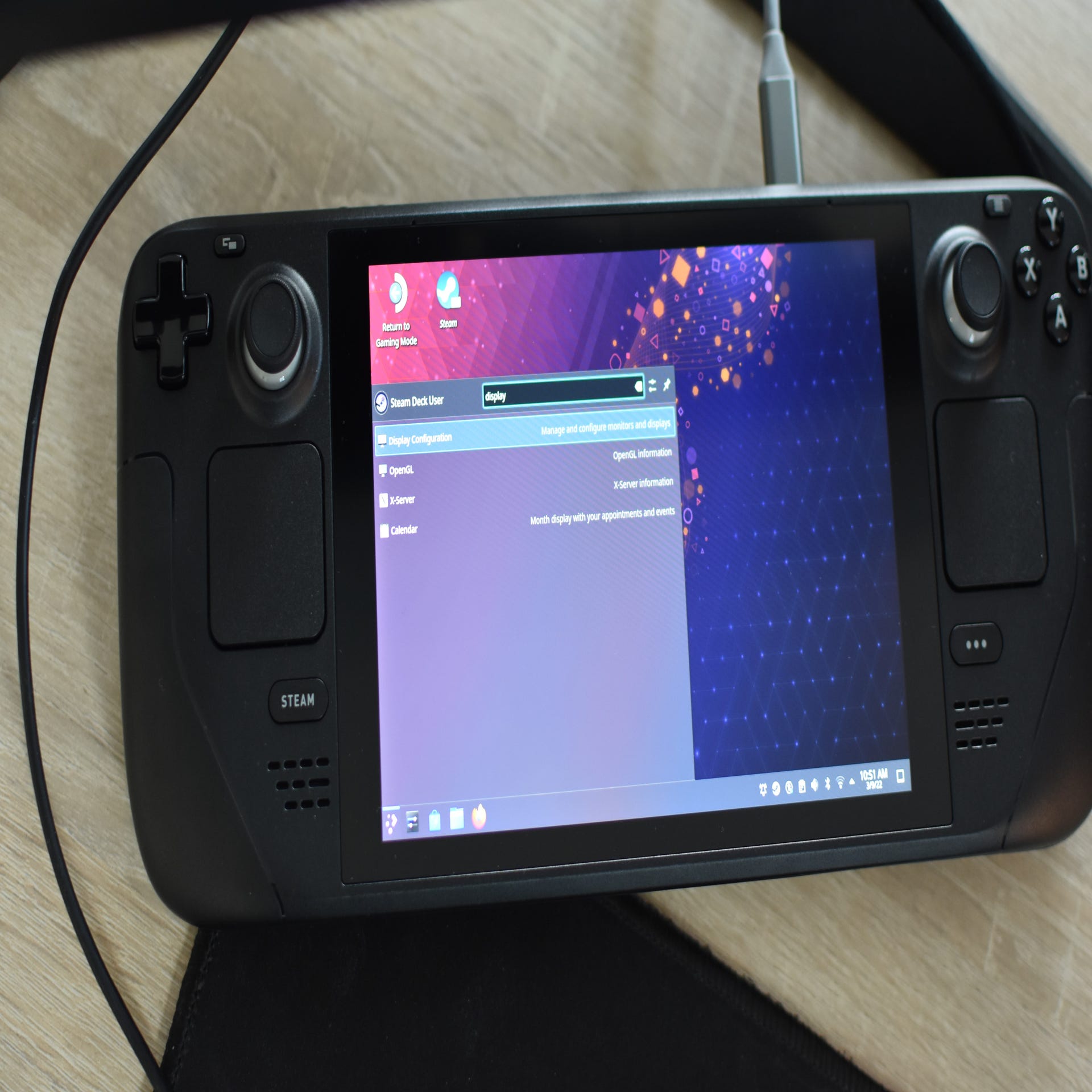 Valve Steam Deck is a handheld gaming PC that runs SteamOS -   news