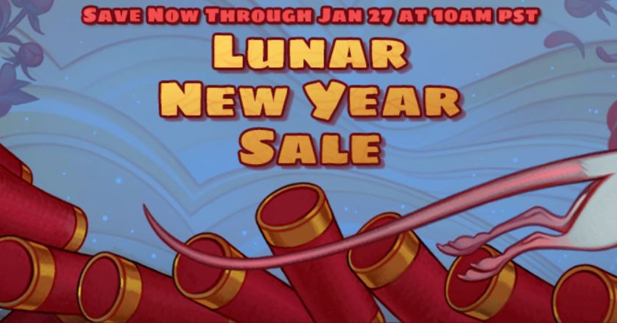Steam Lunar New Year sale is live, log in daily to earn tokens to spend