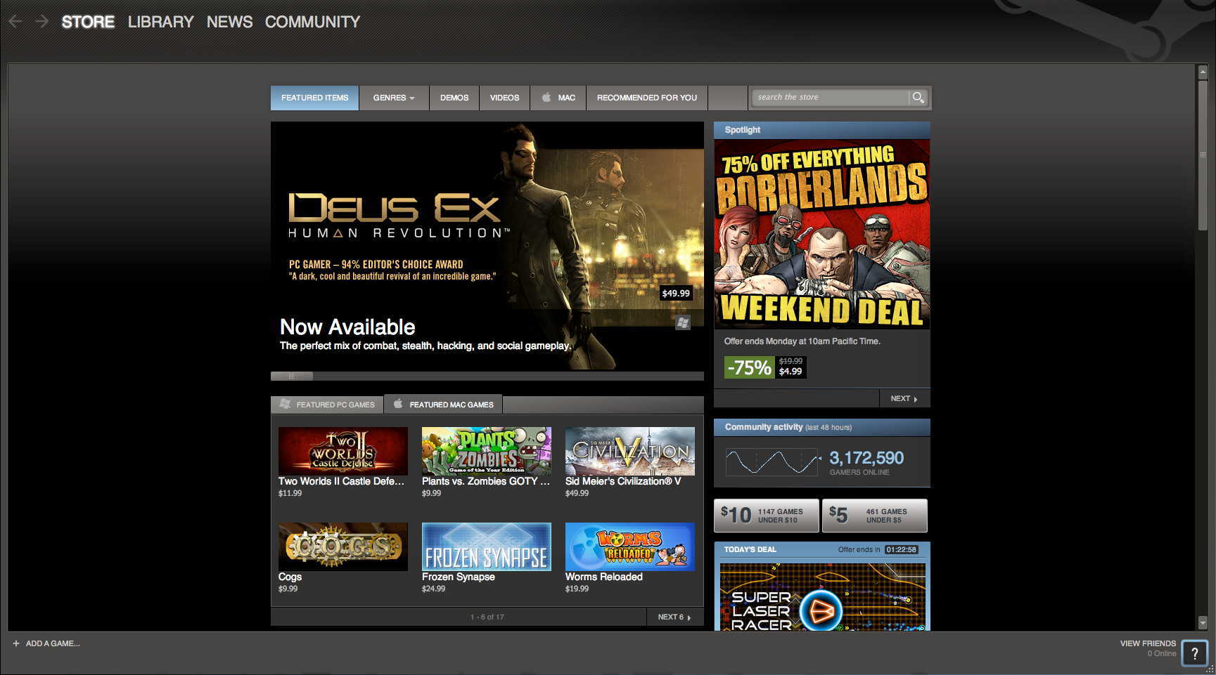 Steam vs. Origin: Is Competition Good for Gamers? | Eurogamer.net