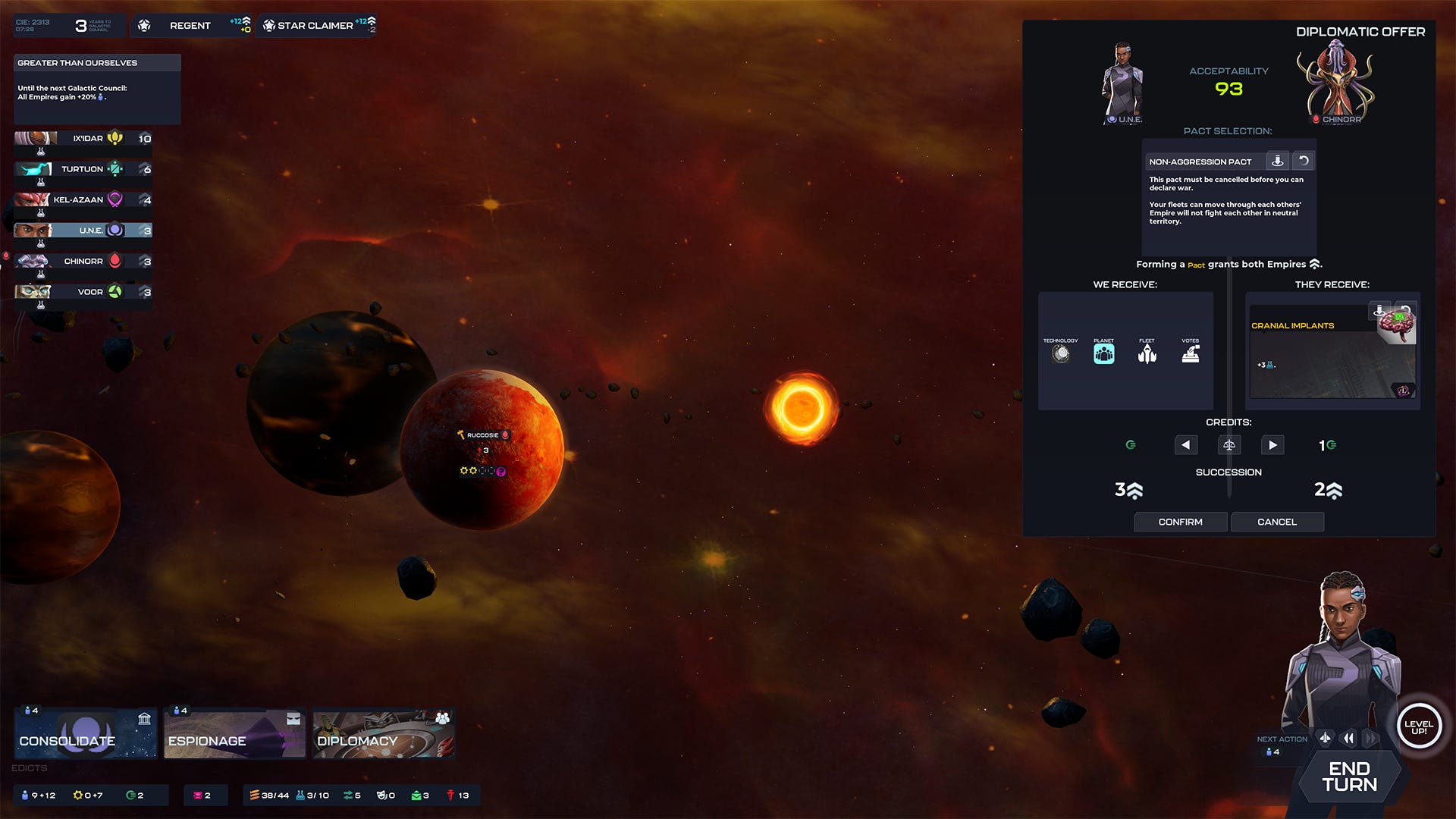 Lunchbreak-friendly space 4X Stellaris Nexus is out now in early access