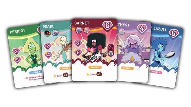 Steven Universe: Beach-a-Palooza Battling Card Game cards