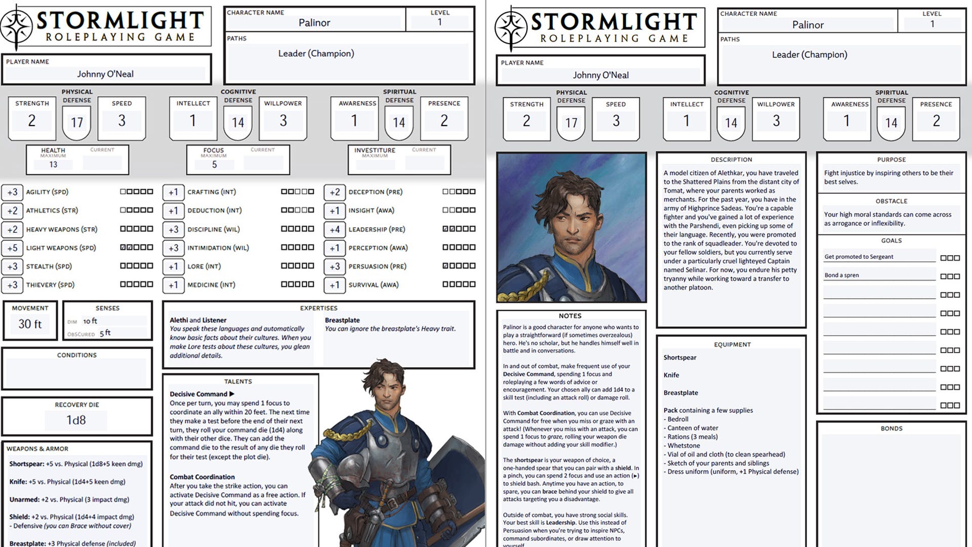 Stormlight Typograp Stormlight Archive RPG will allow players to join Knights Radiant and ...