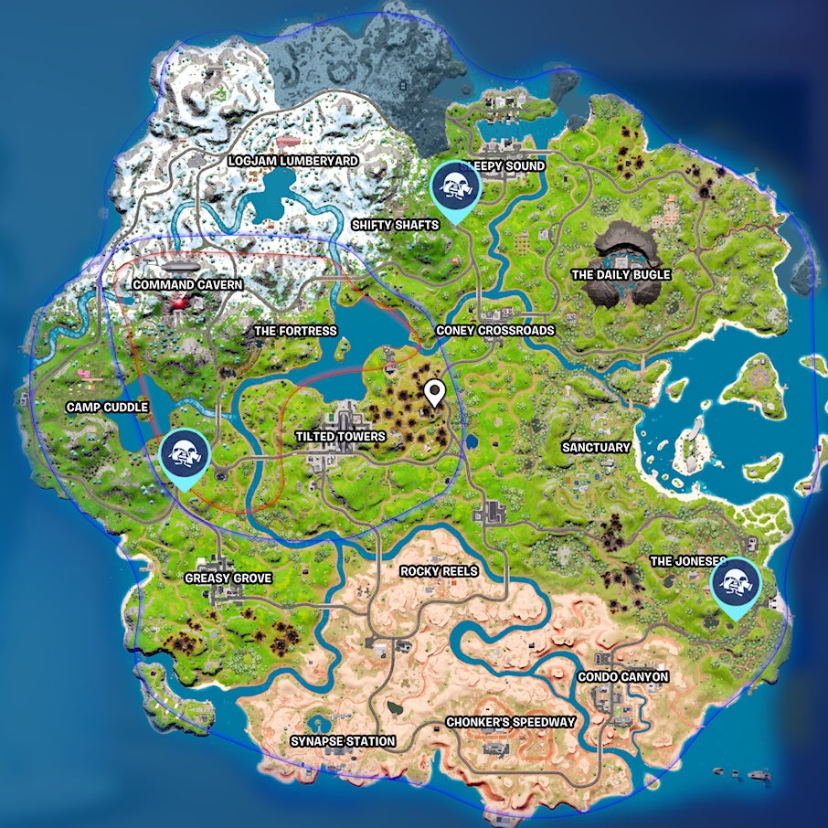 Where to find Stormtrooper Checkpoint locations in Fortnite