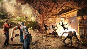Strange Brigade’s co-op trailer shows off the Hidden Valley and giant enemy scorpions