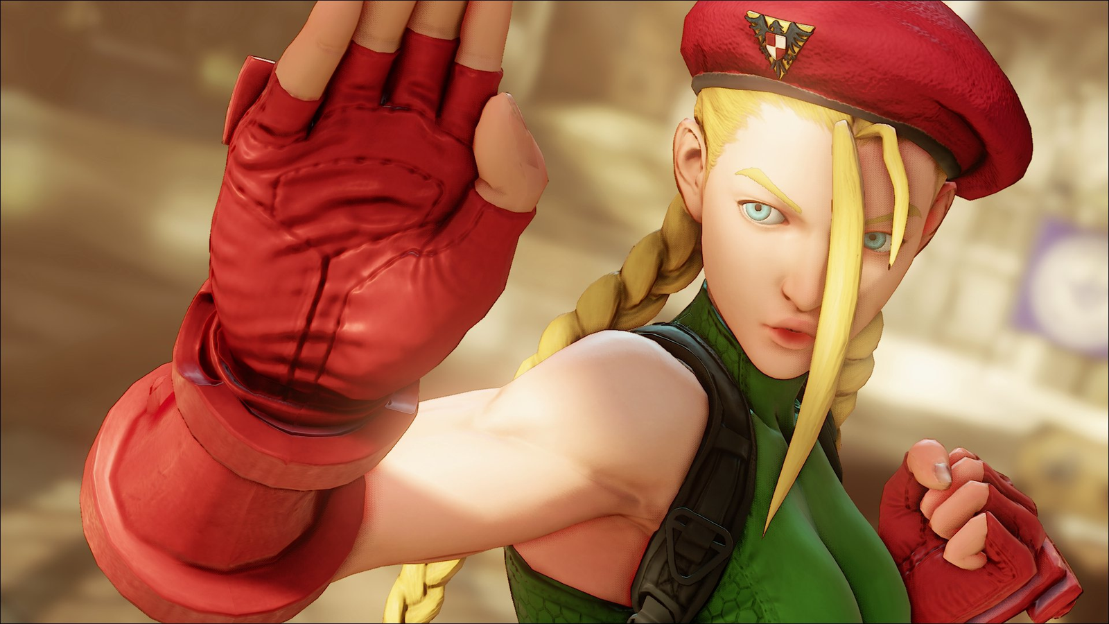 Cammy with a torn outfit: Street Fighter 4 PC Skin