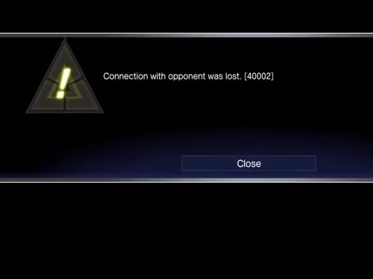 Could this error be someone rage quitting? : r/StreetFighter