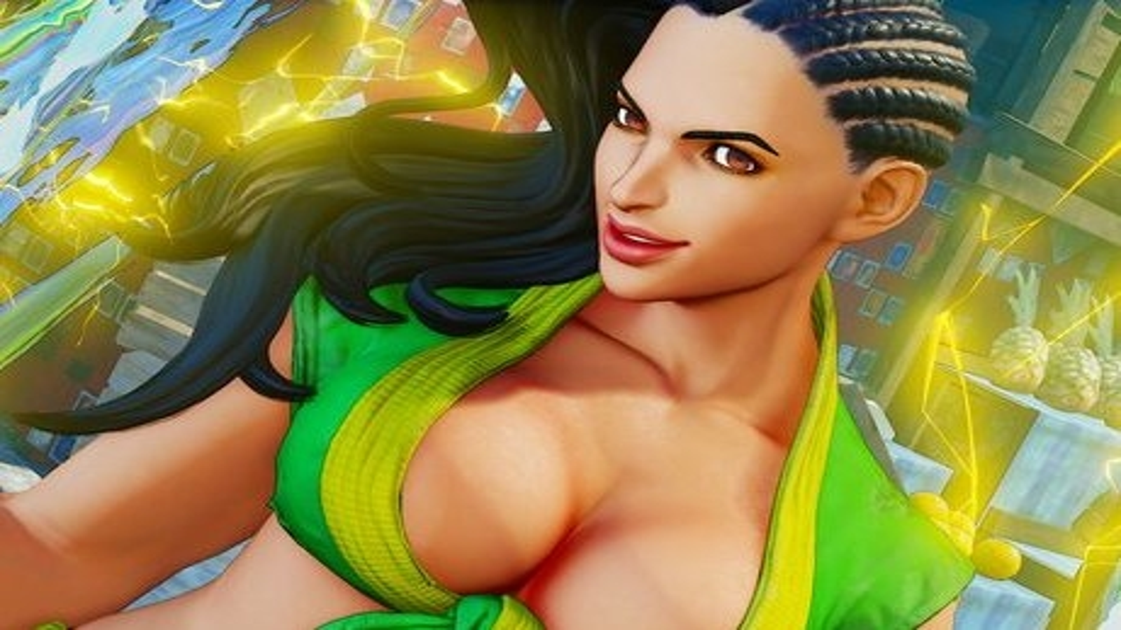 Laura (power 1) FOIL - 2021 Street Fighter NFT Series 1 - MINT# 1,285