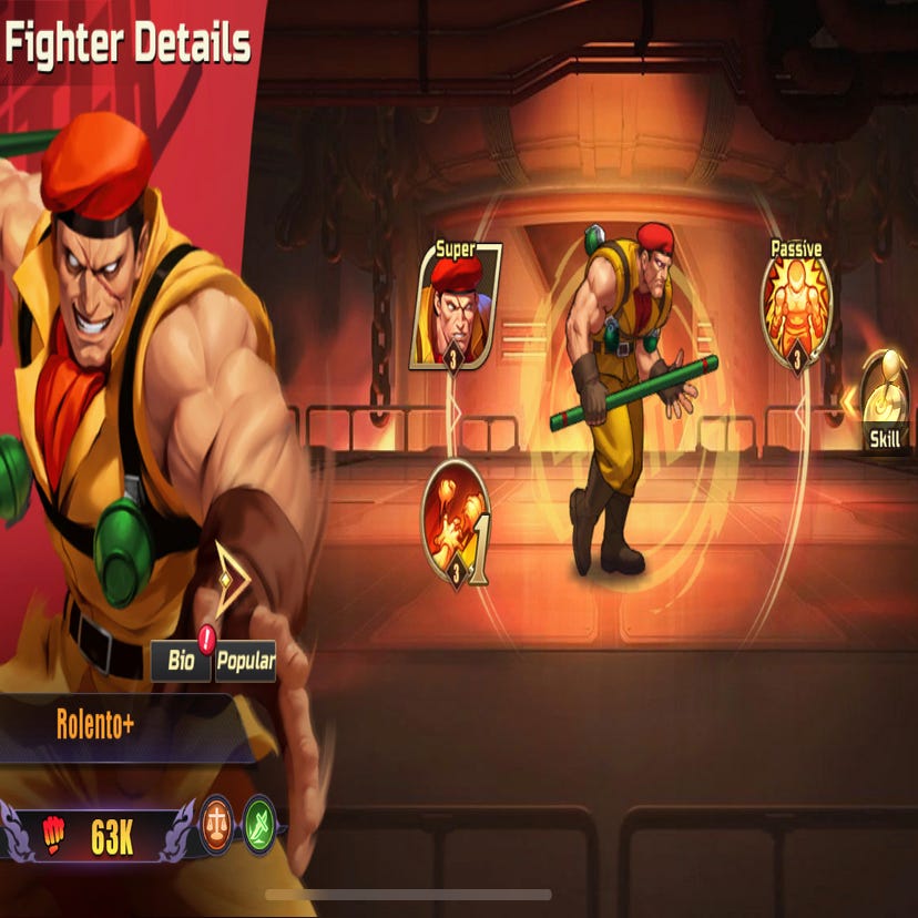 Street Fighter Duel Tier List November 2023