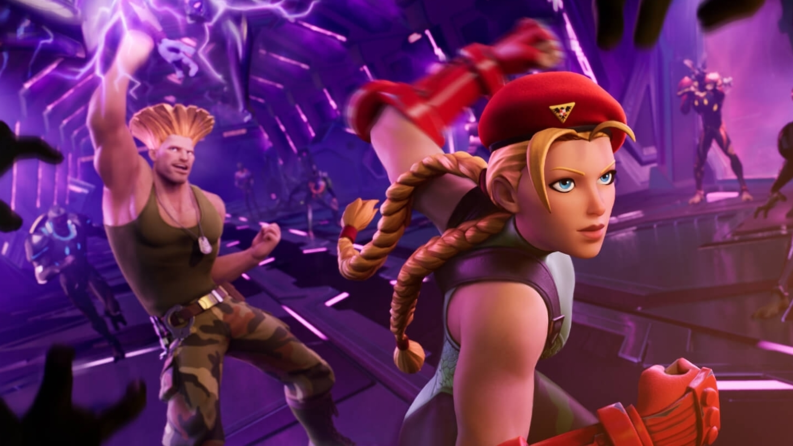 Street Fighter X Fortnite? Cammy And Guile Join The Battle Royale - Hey  Poor Player