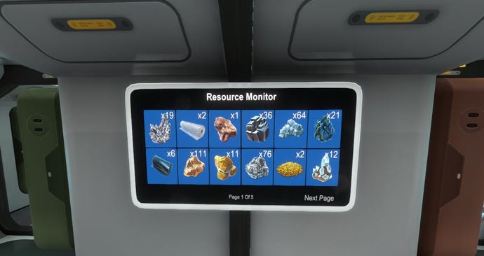 A screenshot of the Resource Monitors mod in Subnautica