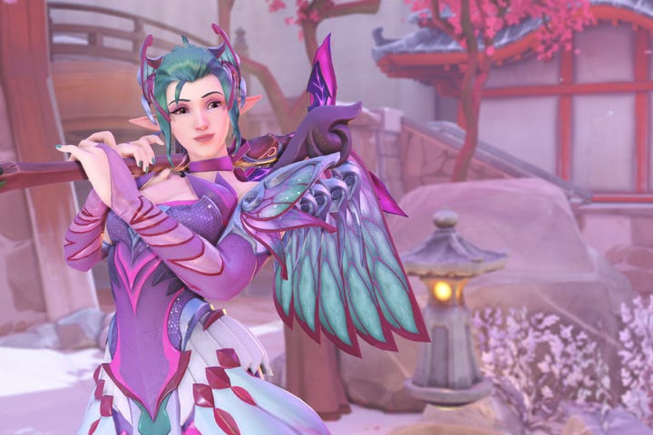 Sugar plum Mercy Skin