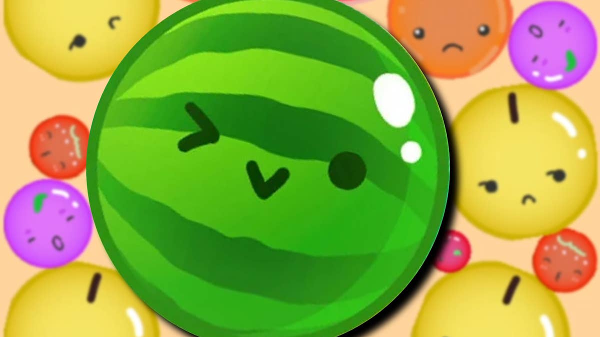 Suika Game Watermelon Game Delicate Colors