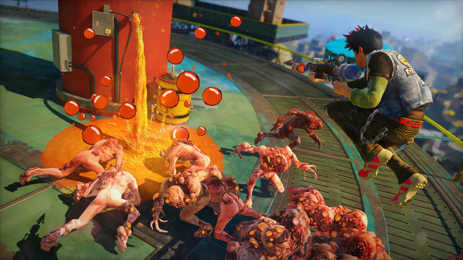 Here's Your First Look at Gameplay From Sunset Overdrive »