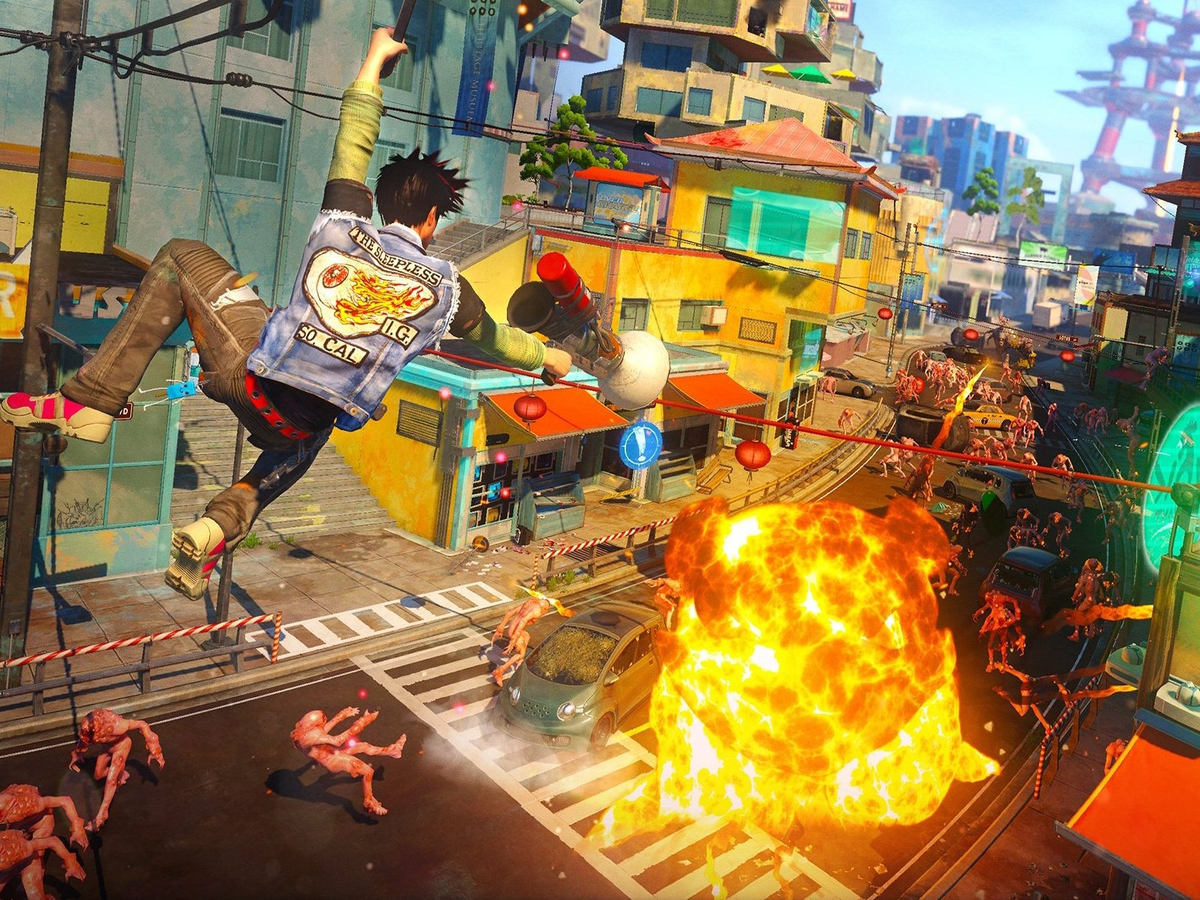 Sunset Overdrive is an open-world shooter for Xbox One from Insomniac -  Polygon