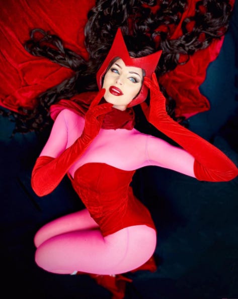 Scarlet Witch Cosplays