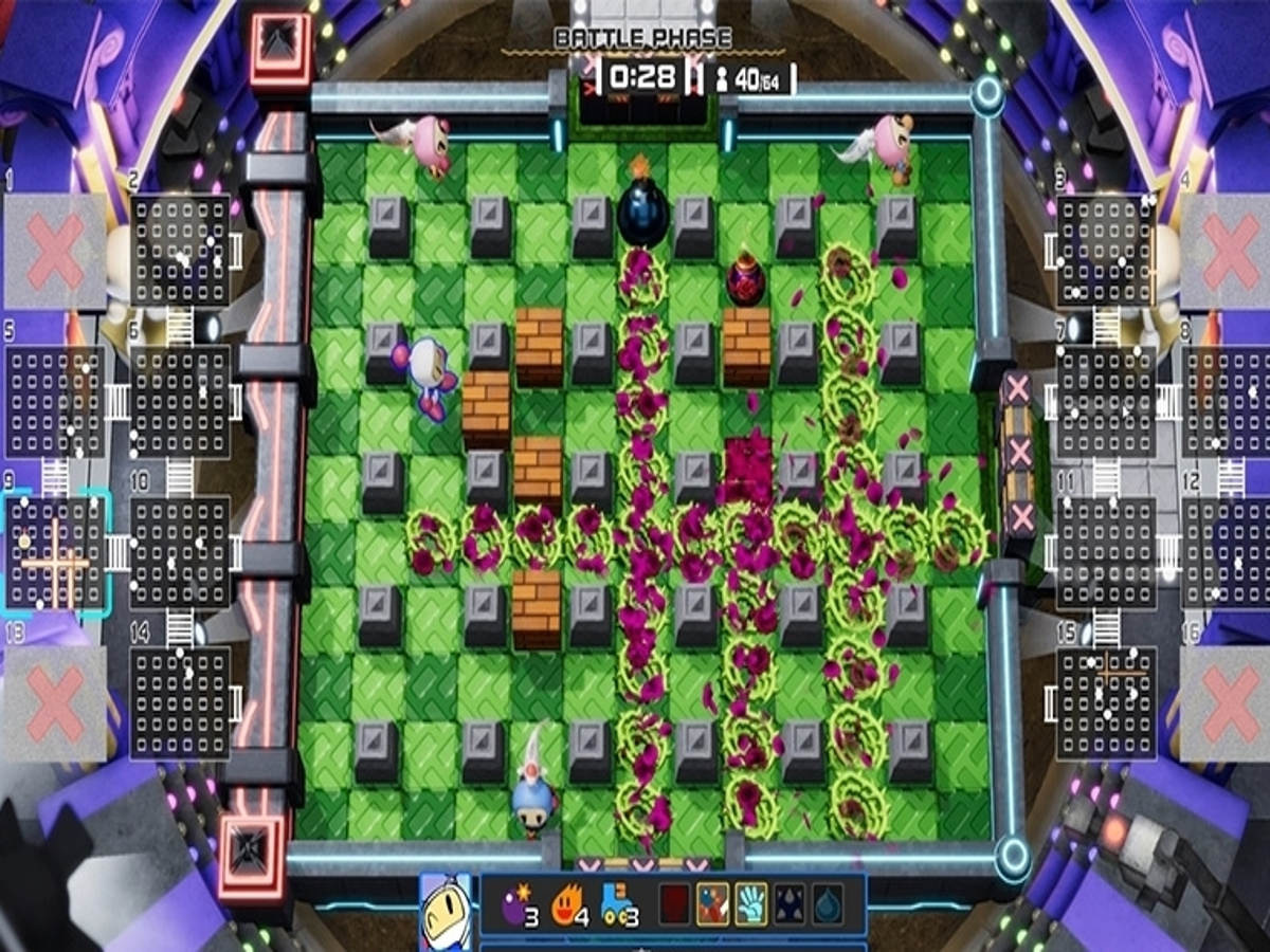 Super Bomberman R Online is a 64-player battle royale that's a